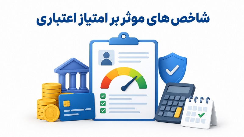 شاخص های موثر بر امتیاز اعتباری